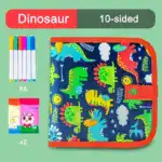 🌲EARLY CHRISTMAS Erasable Doodle Book Set for Kids ️🎨