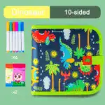 🌲EARLY CHRISTMAS Erasable Doodle Book Set for Kids ️🎨