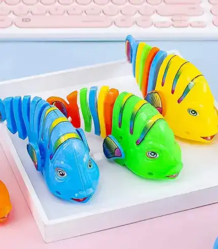 Clockwork Swinging Cartoon Fish Toys