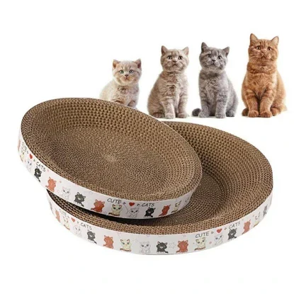 Cat Bed for Stress-Relief, Claw Health & Furniture Safety U01