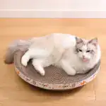 Cat Bed for Stress-Relief, Claw Health & Furniture Safety U01