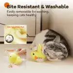 Cat Toys Rechargeable Flapping Duck