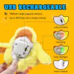 Cat Toys Rechargeable Flapping Duck