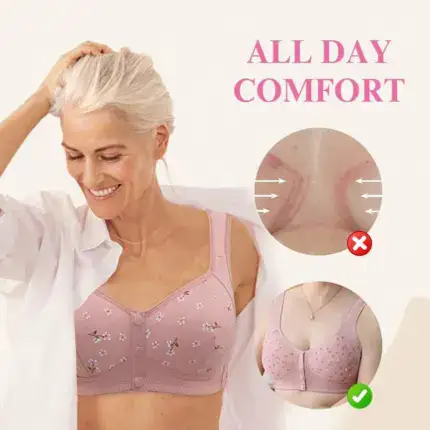 Huravo Bra - Comfortable & Convenient Front Button Bra