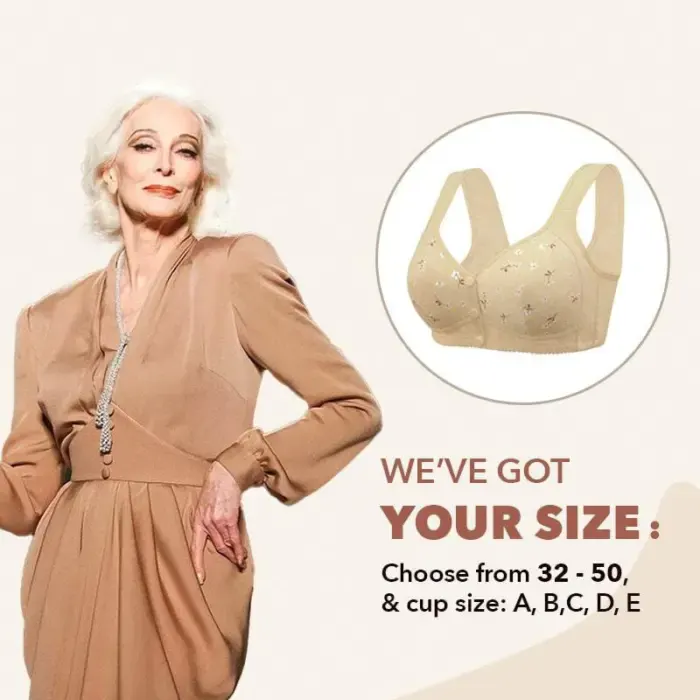 Huravo Bra - Comfortable & Convenient Front Button Bra