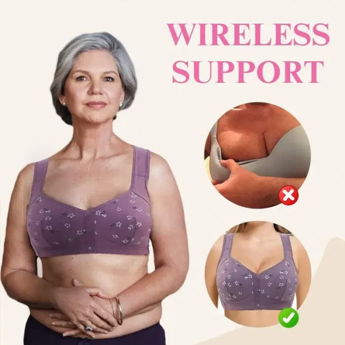 Huravo Bra - Comfortable & Convenient Front Button Bra