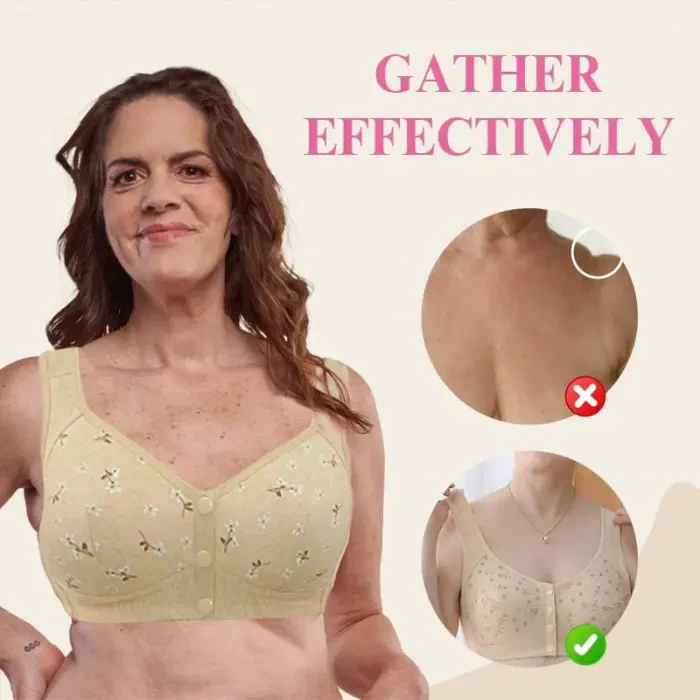 Huravo Bra - Comfortable & Convenient Front Button Bra