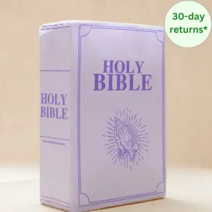 Comforting Bible Verse Plush Pillow