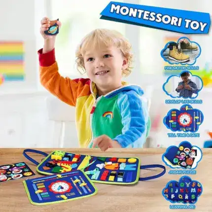 Interactive Felt Activity Board for Kids