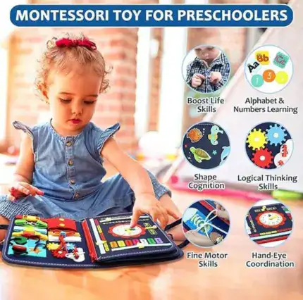 Interactive Felt Activity Board for Kids
