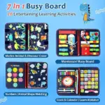 Interactive Felt Activity Board for Kids