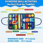 Interactive Felt Activity Board for Kids